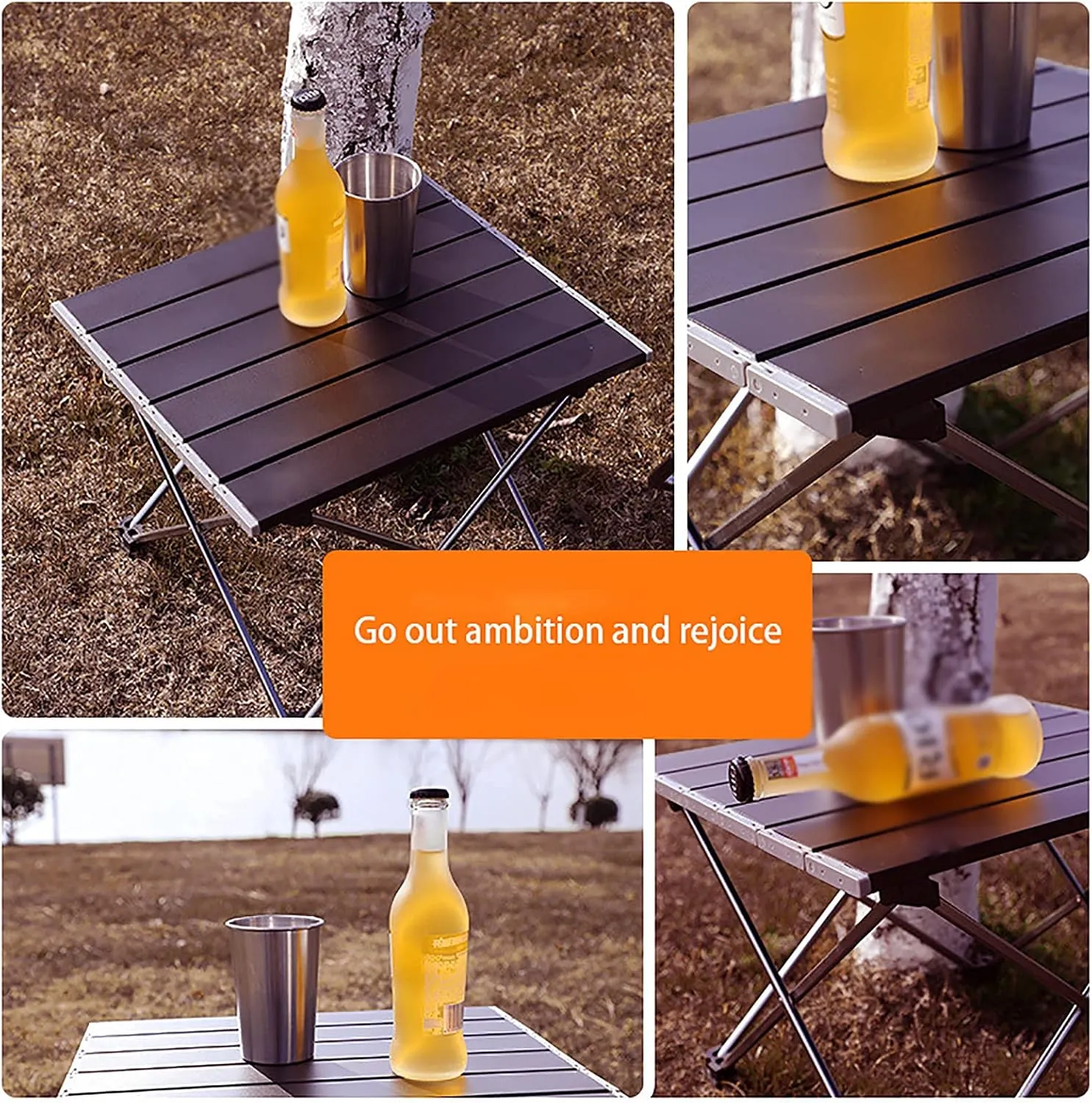 Portable Folding Table，Folding Table, Portable Camping Table, Portable Table, Adjustable Folding Table/Sier/Medium