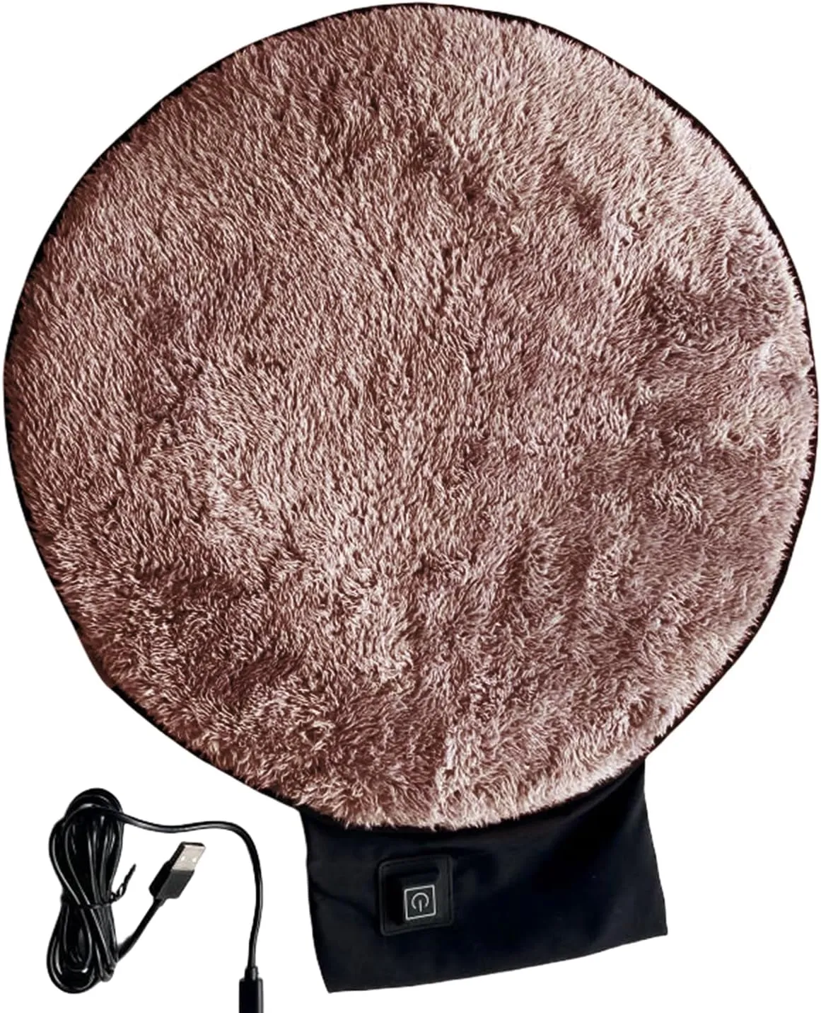 Portable Heating Pad Stadium Seat Cushion, USB Battery Pack Included, Compact Battery Operated Cushion for Tree Stand, Ladder Stand, Bleacher, Camping, Fishing