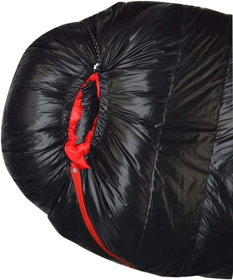 Portable Sleeping Bag Ultra-light Backpack Mummy Down Equipment - Waterproof Keep Warming Bag for Hiking and Camping, 210CM