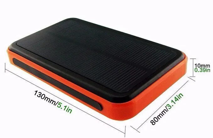 Portable Waterproof Solar Charger Dual USB | 20000mAh External Battery