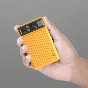 Portronics Luxcell Mini 10K PowerBank – Fast Charging 22.5W, Ultra-Slim & Portable (Yellow)