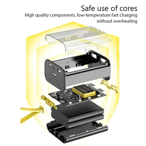 Power Bank Dual USB DIY Battery Storage Box