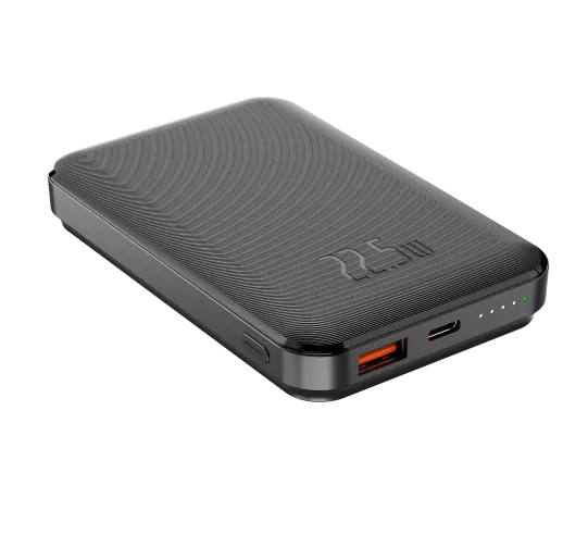 Power Bank Wireless 22.5 W PD Real 10000mah Battery Fast Charging Powerbank USB-C and USB