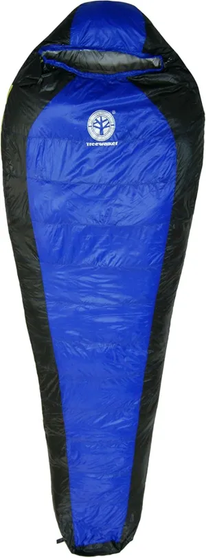 Premium Comfort Ultra Lightweight Down Feather Camping Sleeping Bag, Fit Adults up to 8', Temp Range 23-59F