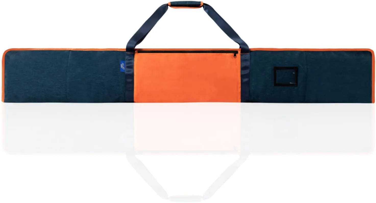 Premium Guide Rail Bag, Double Side Track Saw Bag, Protective Carrying Case for 55-60 Inch Guide Rail Tracks
