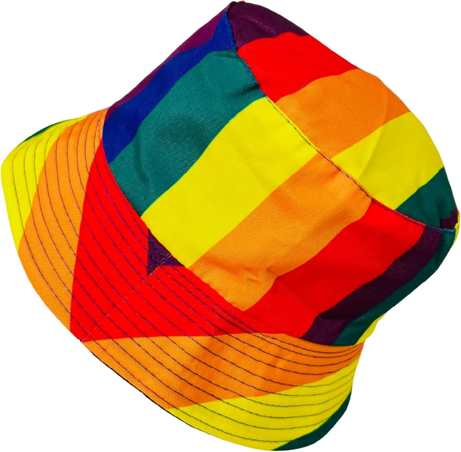 Pride Unisex Bucket Hat Reversible Double-Side-Wear Packable for Travel, Outdoors, and Beach