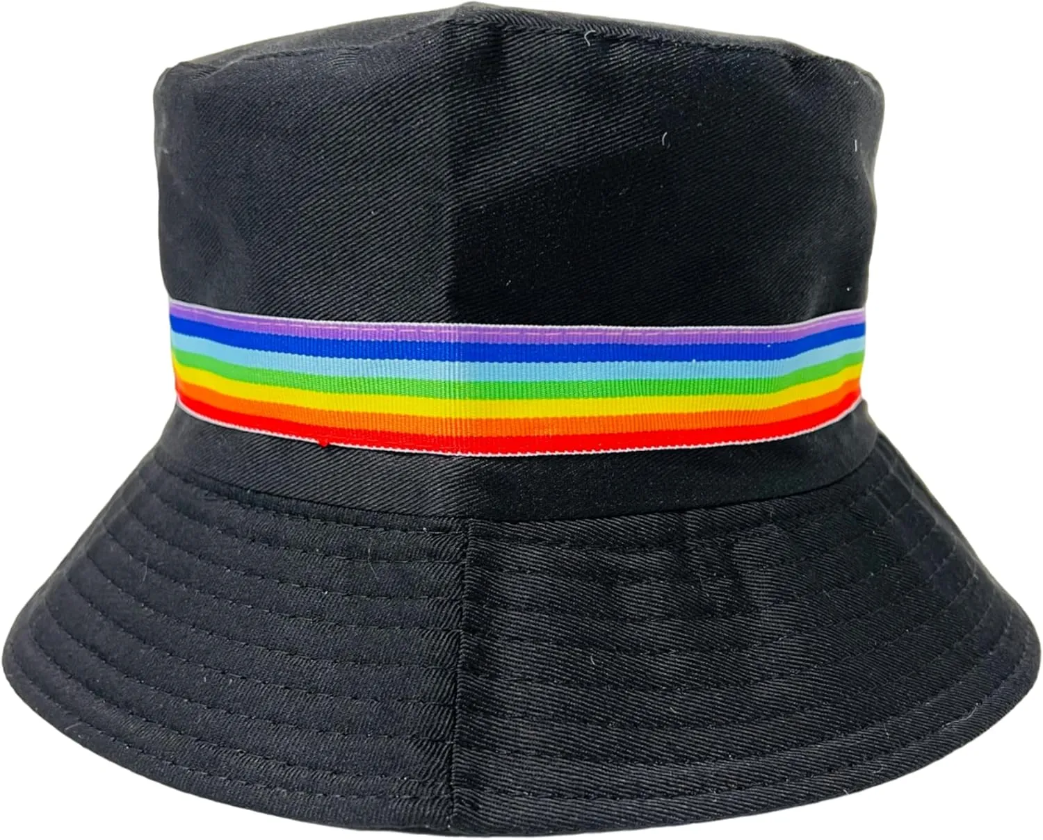 Pride Unisex Bucket Hat Reversible Double-Side-Wear Packable for Travel, Outdoors, and Beach