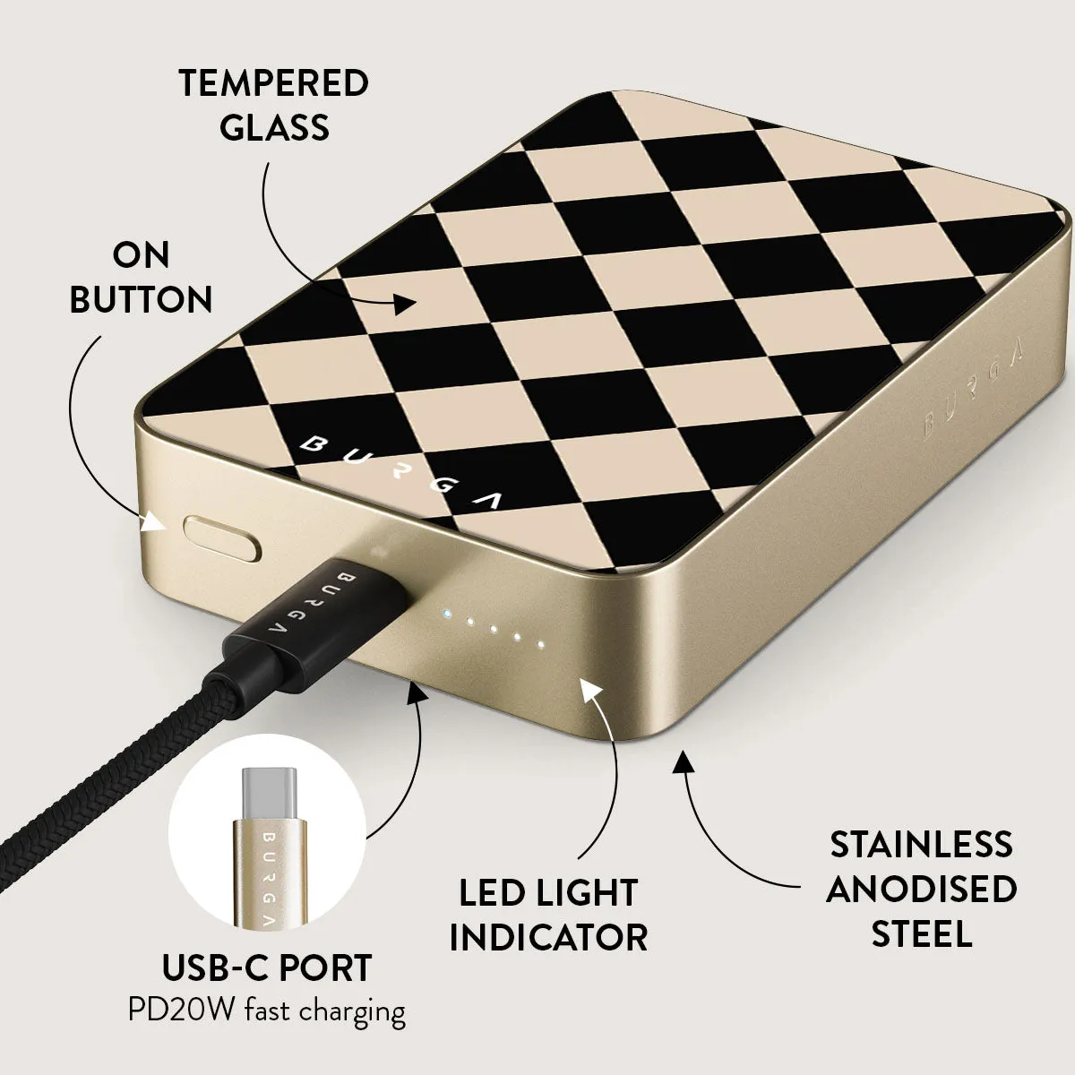 Proper Uniform - Magnetic Power Bank