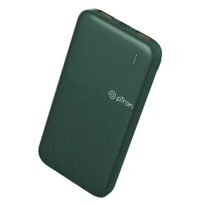 pTron Dynamo 10000mAh 22.5W Power Bank (Green)