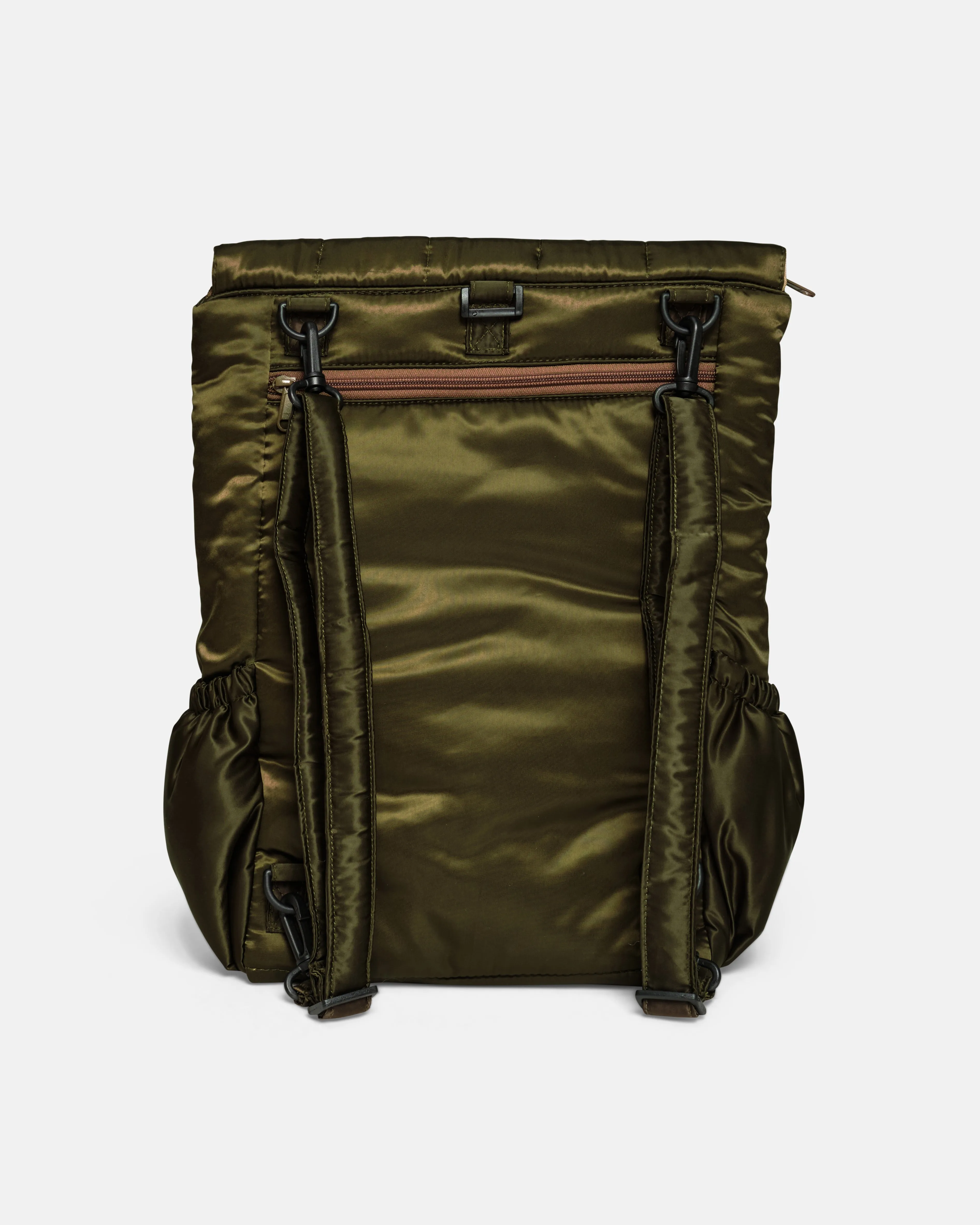 Puffies Dark Olive Utility 4-Way Washable Bag 2.0