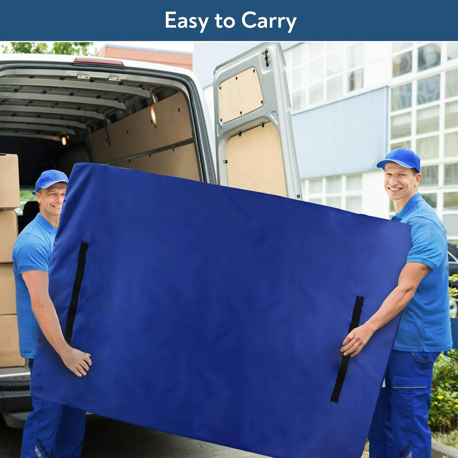 Queen Mattress Bag for Moving and Storage, Queen Size Mattress Cover for Moving with Heavy Duty Handles, Double Zippers, Reusable Waterproof Mattress Protector for House Moving Travel