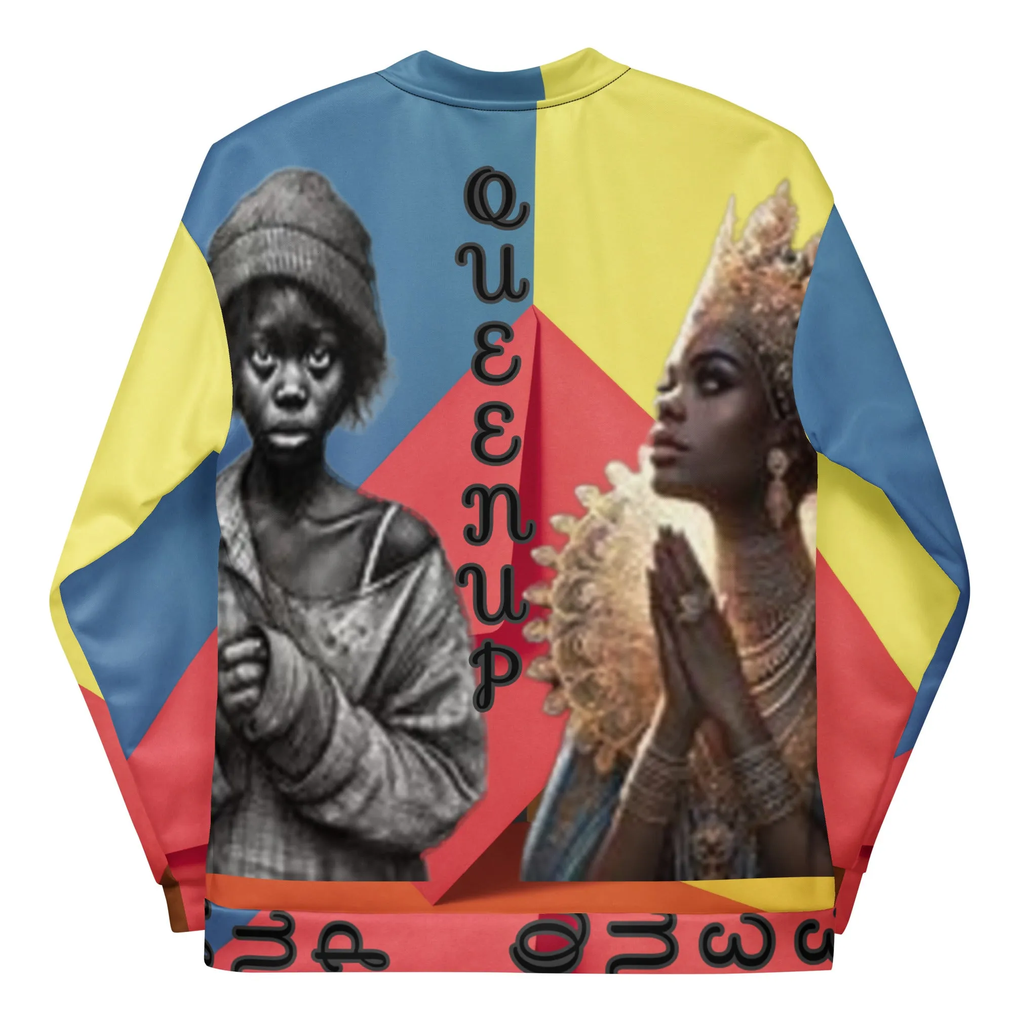 Queen UP Praying Ladies Bomber Jacket - Choices