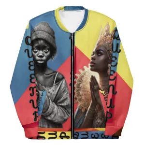 Queen UP Praying Ladies Bomber Jacket - Choices