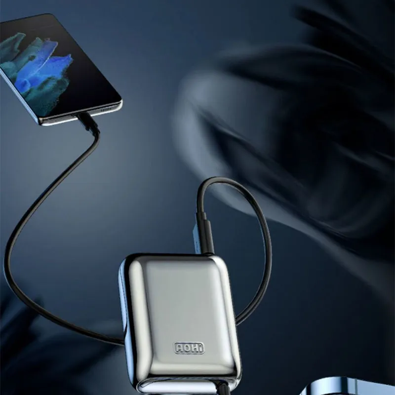 "Cyber" Dual Port Mini Power Bank