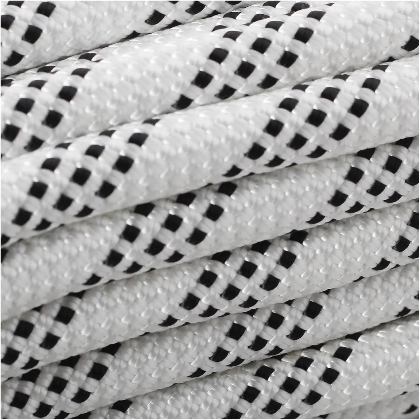 R44 13mm 600' White/Black NFPA Certified Climbing Rope