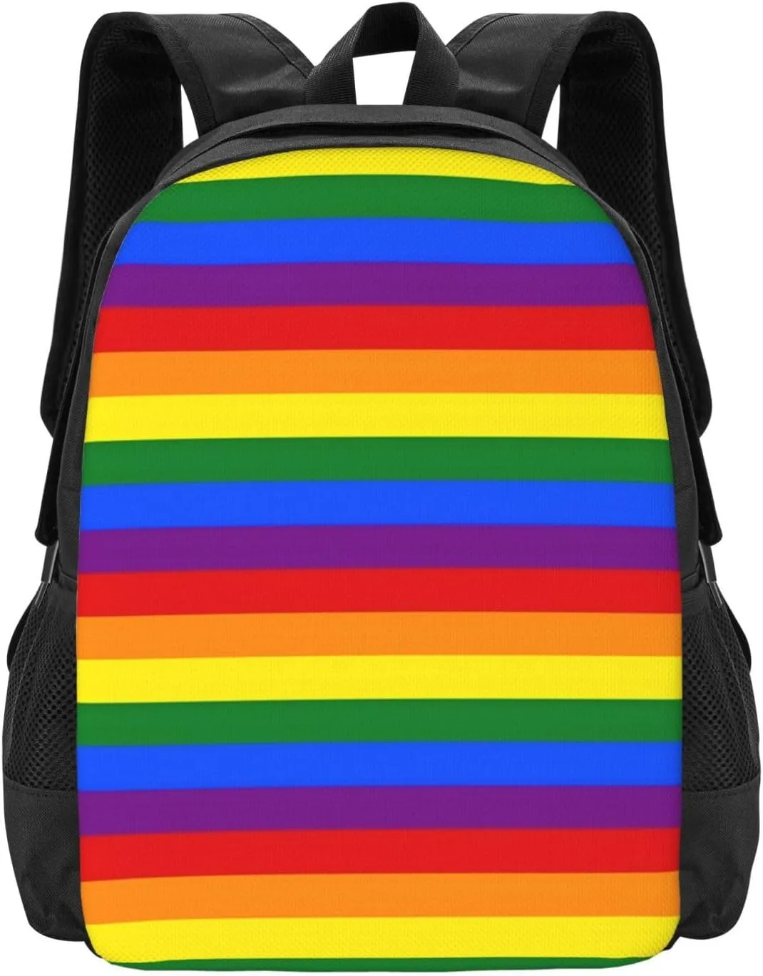 Rainbow Pride Flag Lightweight Packable Backpack Travel Casual Large Capacity Daypack Foldable Backpack For Men Women