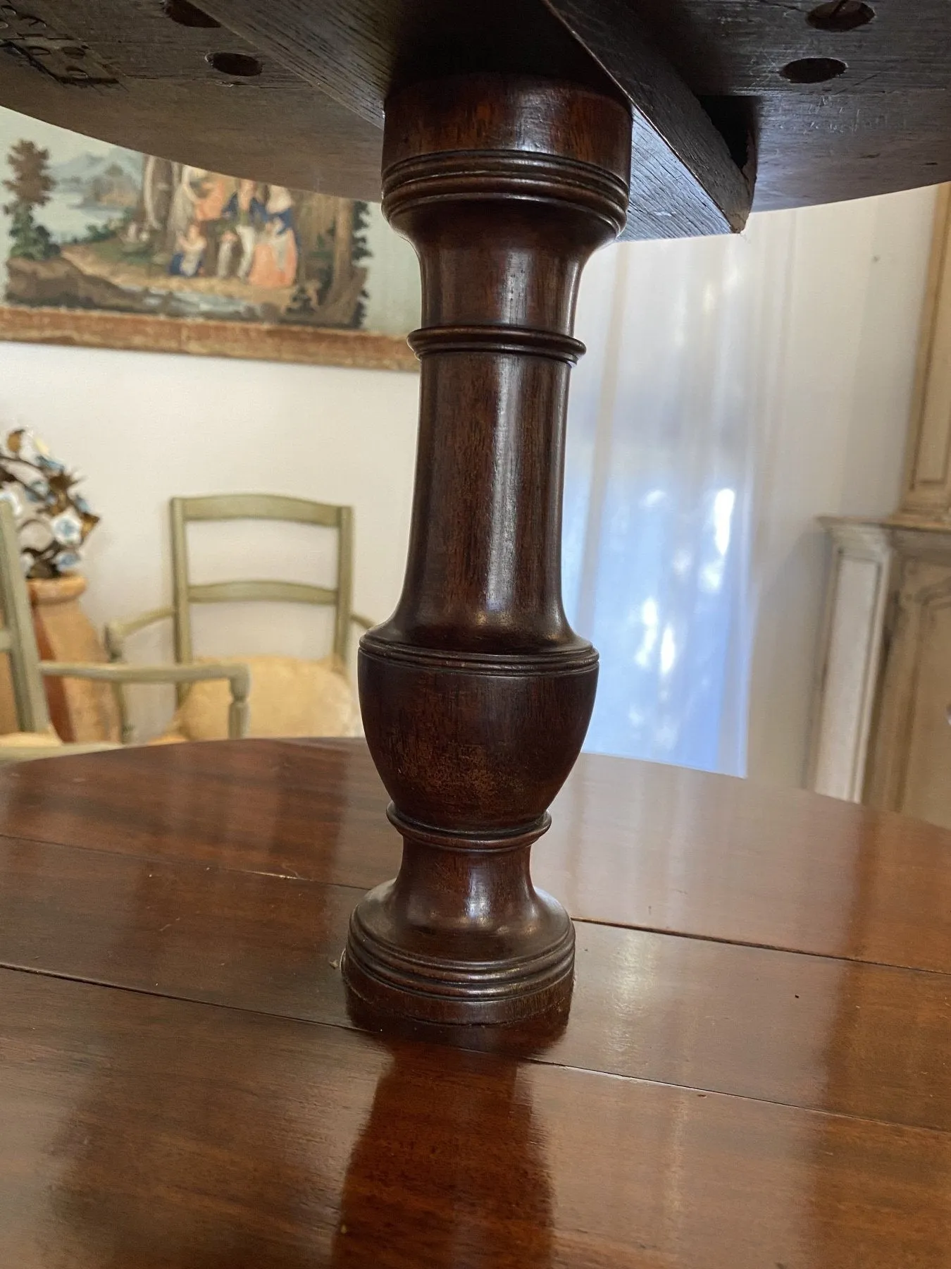 Rare English Georgian Folding Dumbwaiter
