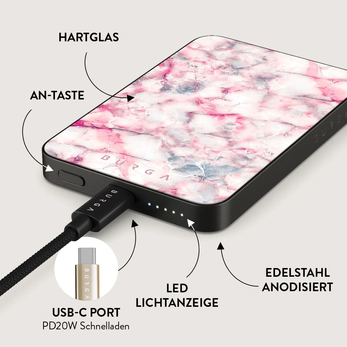 Raspberry Jam - Magnetic Powerbank