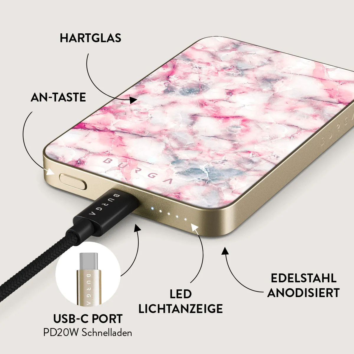 Raspberry Jam - Magnetic Powerbank