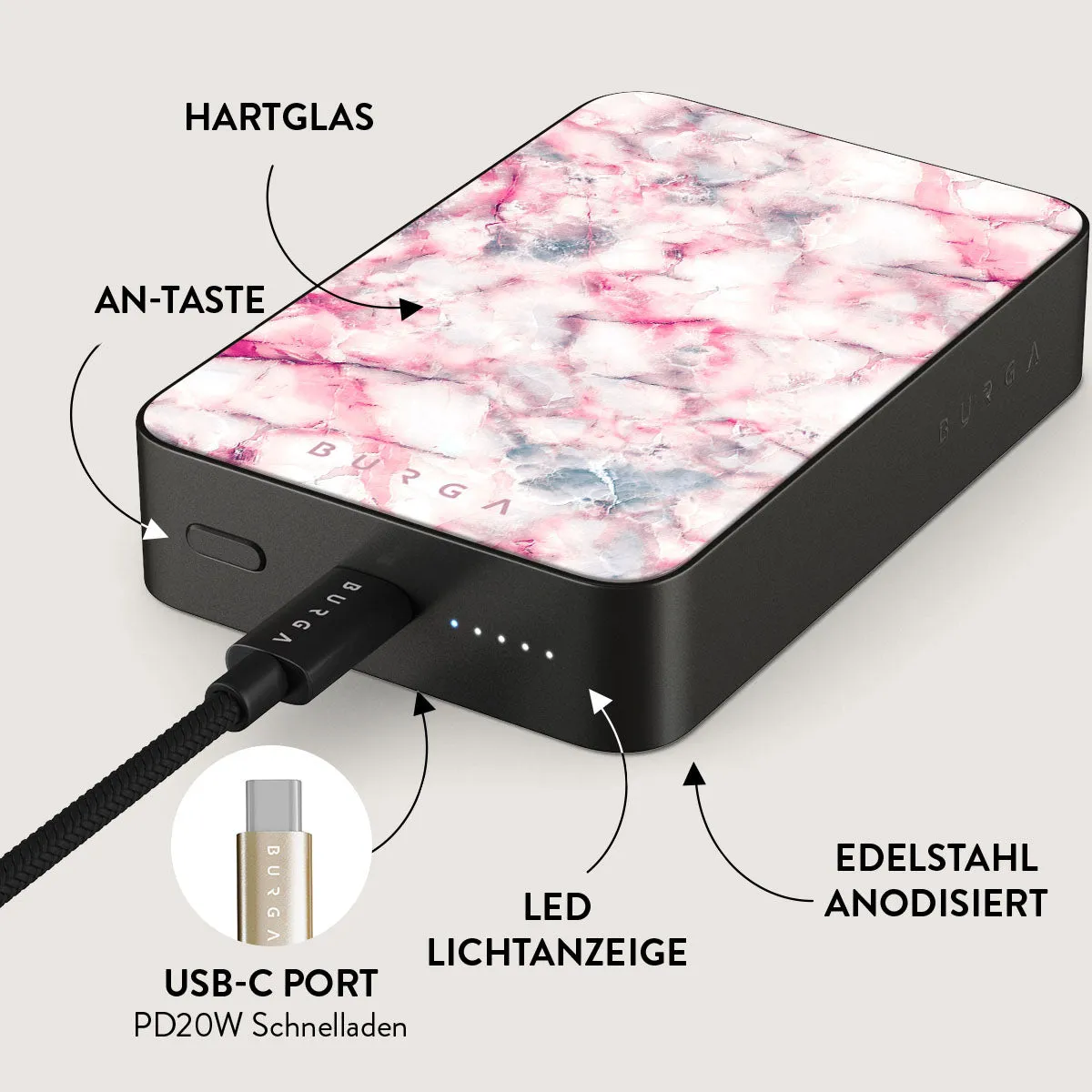 Raspberry Jam - Magnetic Powerbank