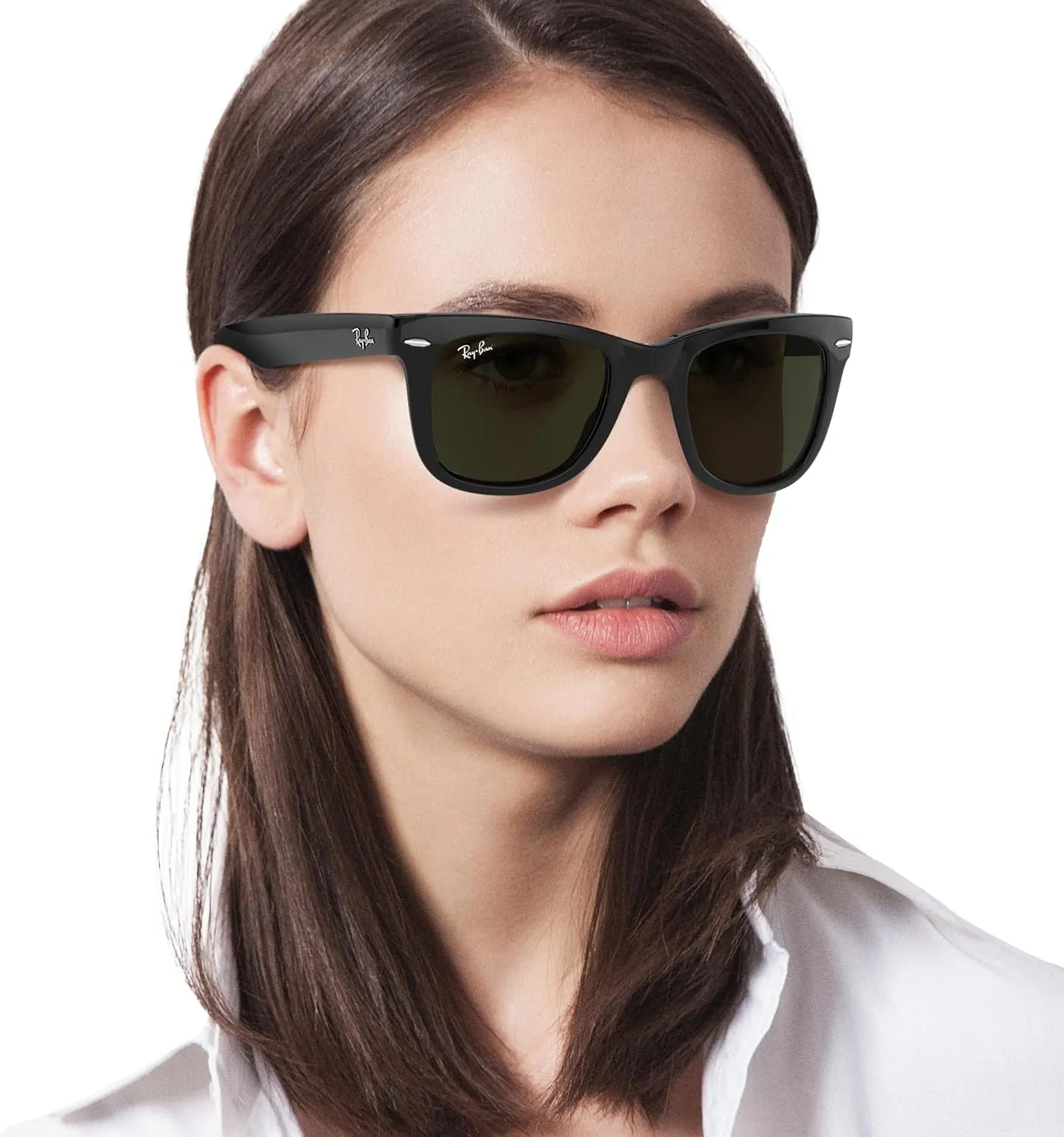 Ray-Ban RB4105 Folding Wayfarer Square Sunglasses