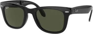 Ray-Ban RB4105 Folding Wayfarer Square Sunglasses