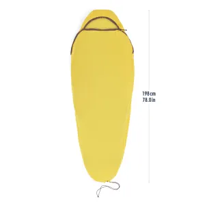 Reactor Sleeping Bag Liner - Mummy w/ Drawcord
