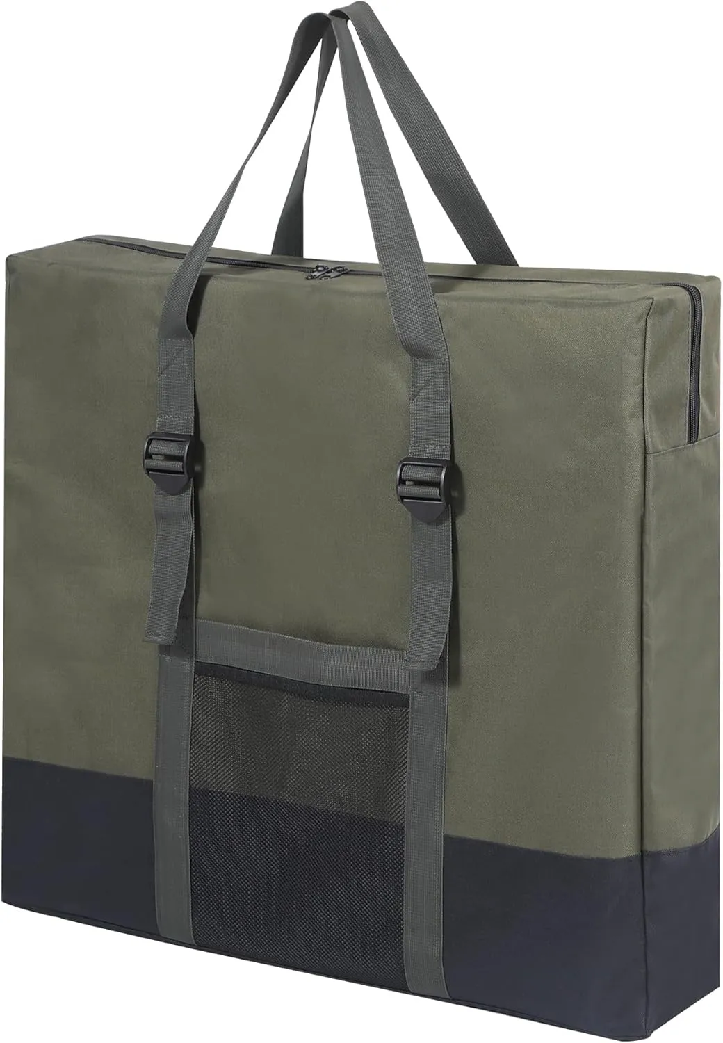 REDCAMP folding table Storage bag, WaterProof Carry Bag with Handles for Folding Picnic Camping Card Table, Green 26" D x 5" W x 24" H