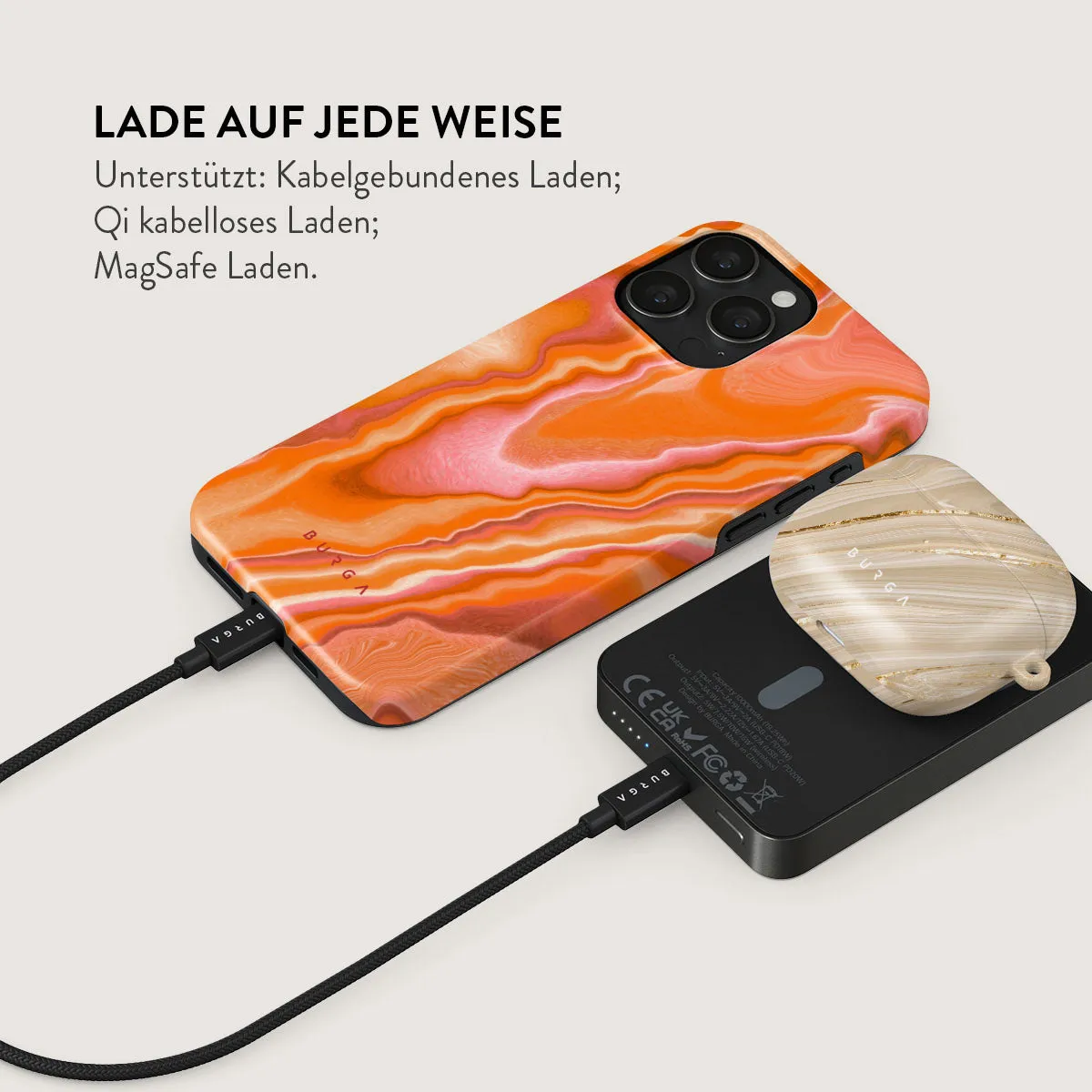 Retro Glow - Magnetic Powerbank