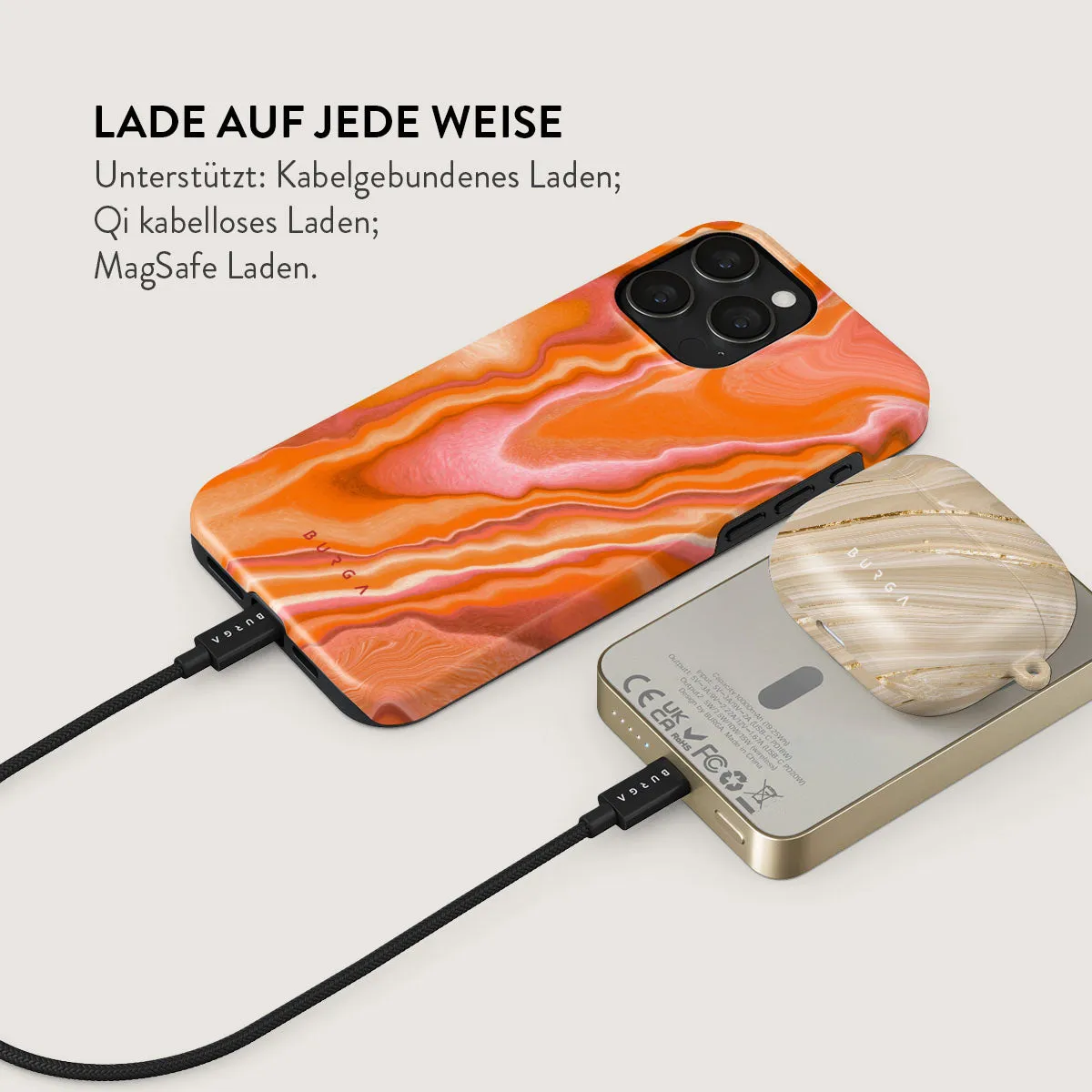 Retro Glow - Magnetic Powerbank