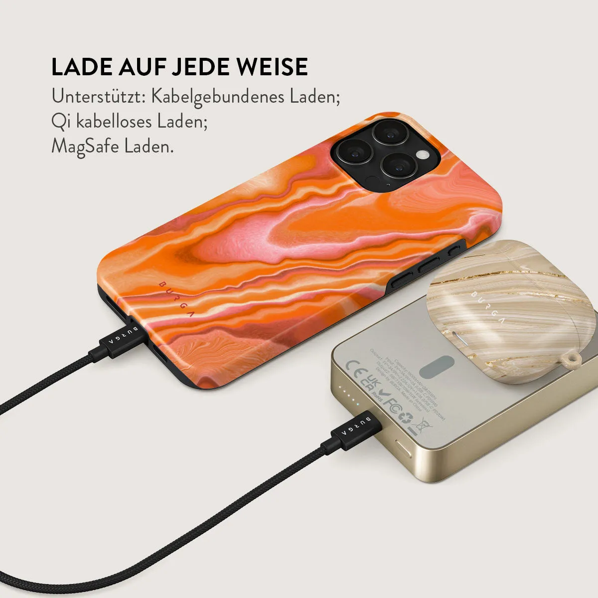Retro Glow - Magnetic Powerbank