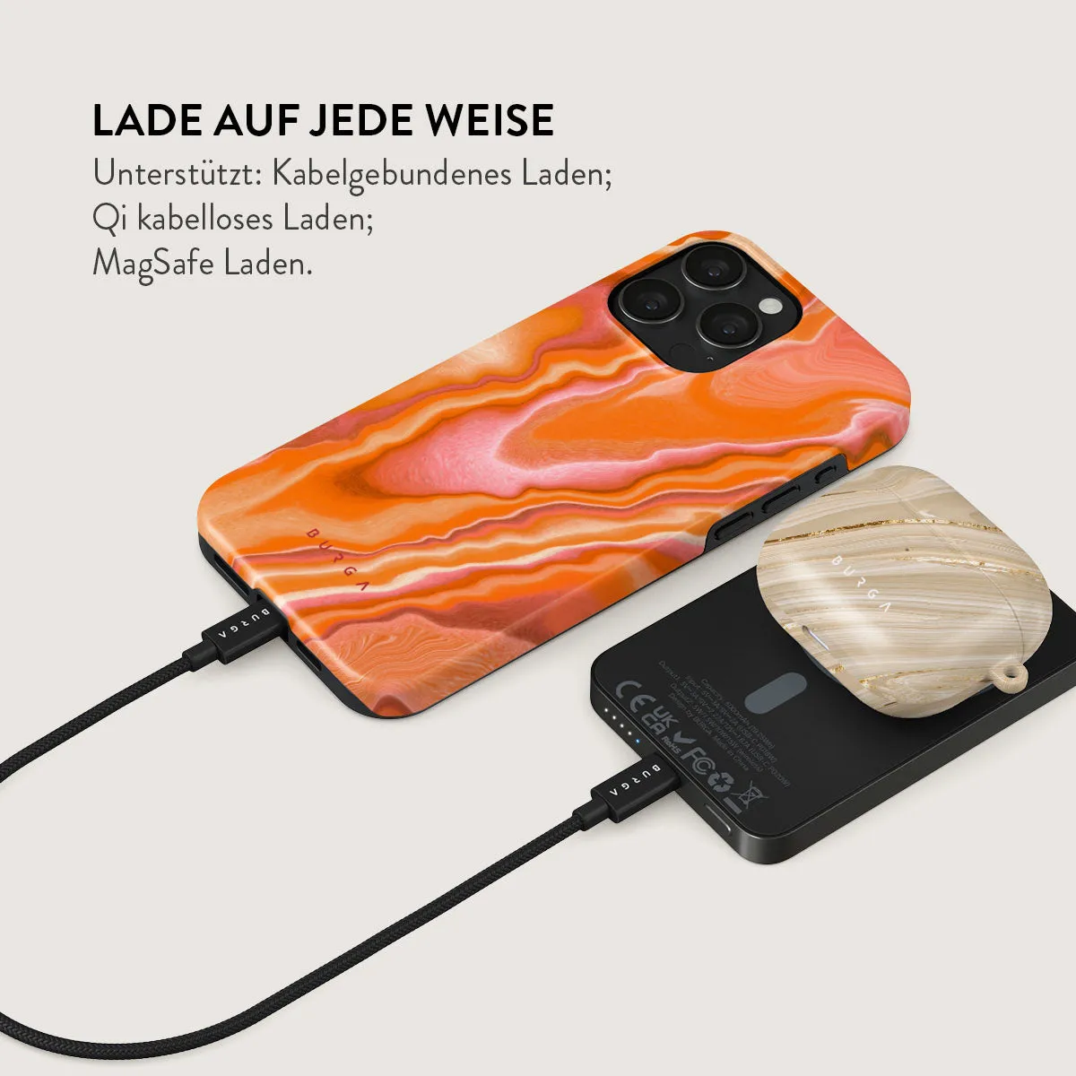 Retro Glow - Magnetic Powerbank