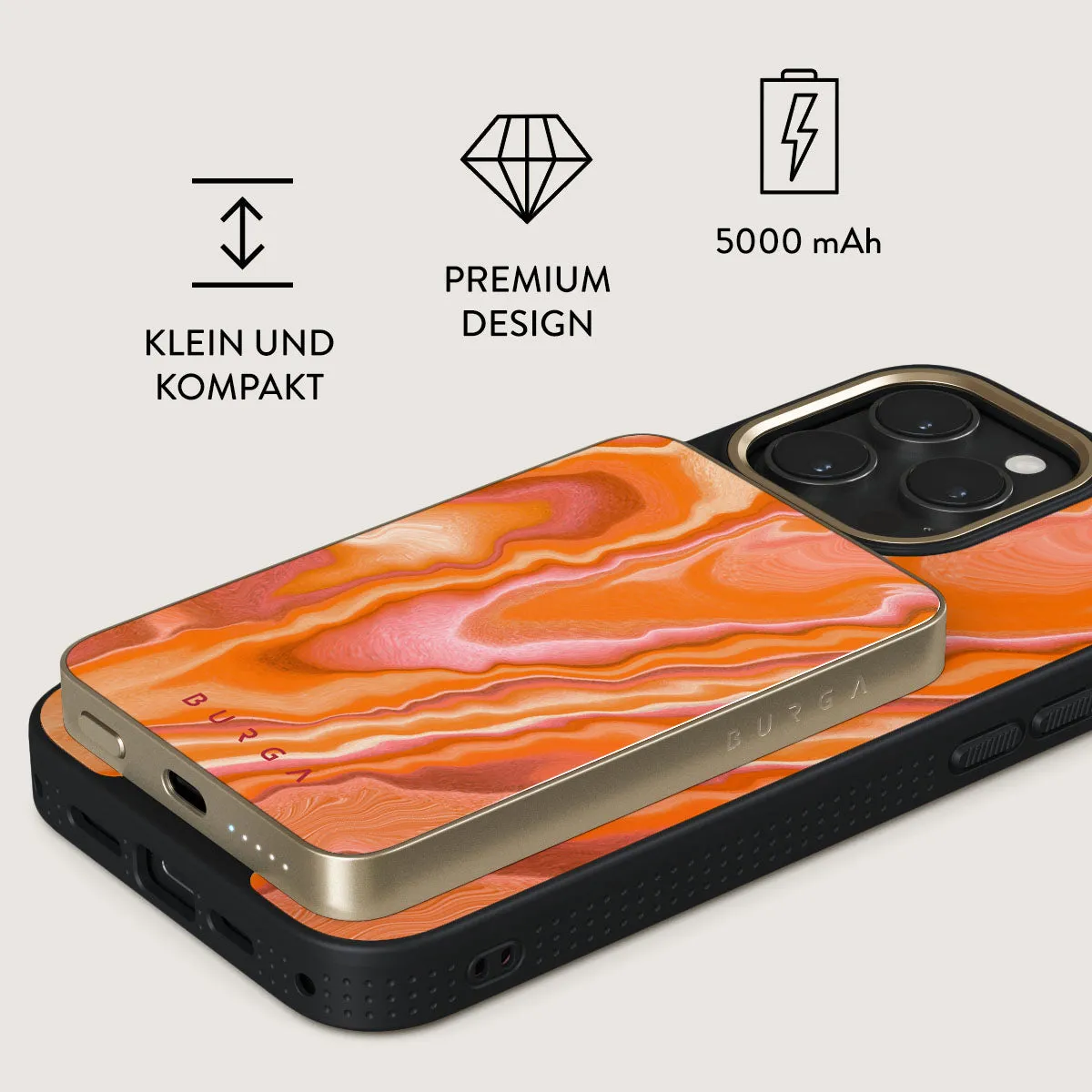 Retro Glow - Magnetic Powerbank