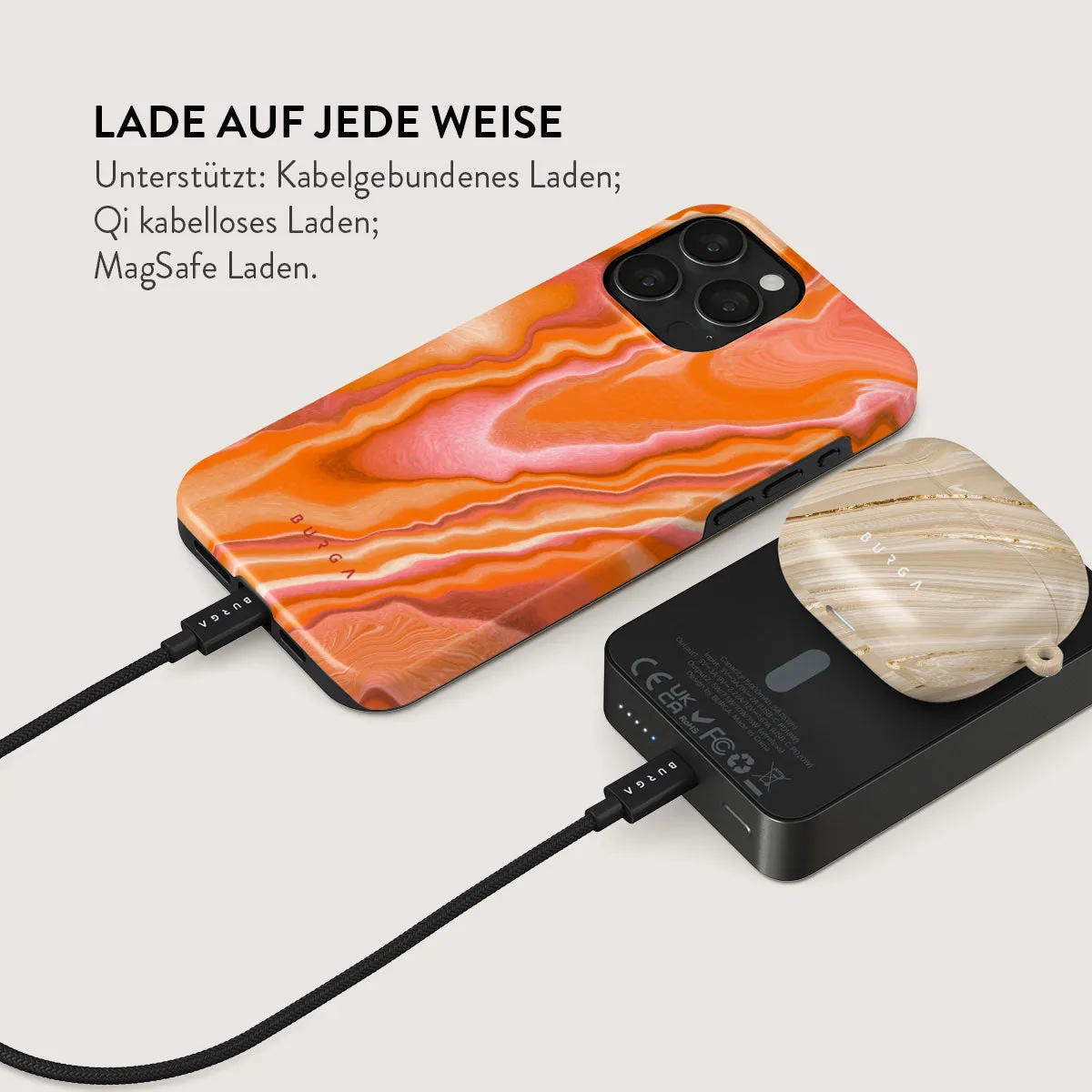 Retro Glow - Magnetic Powerbank