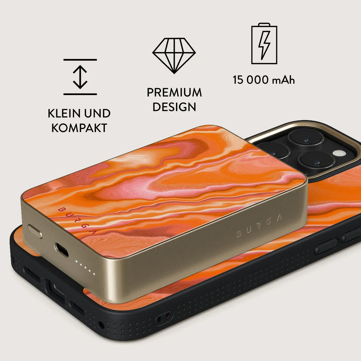 Retro Glow - Magnetic Powerbank