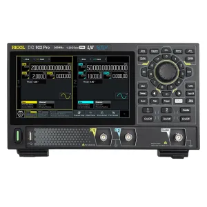 RIGOL DG922 Pro Waveform Generator, 200 MHz,2CH, 16 Bit,1.25GSa/s