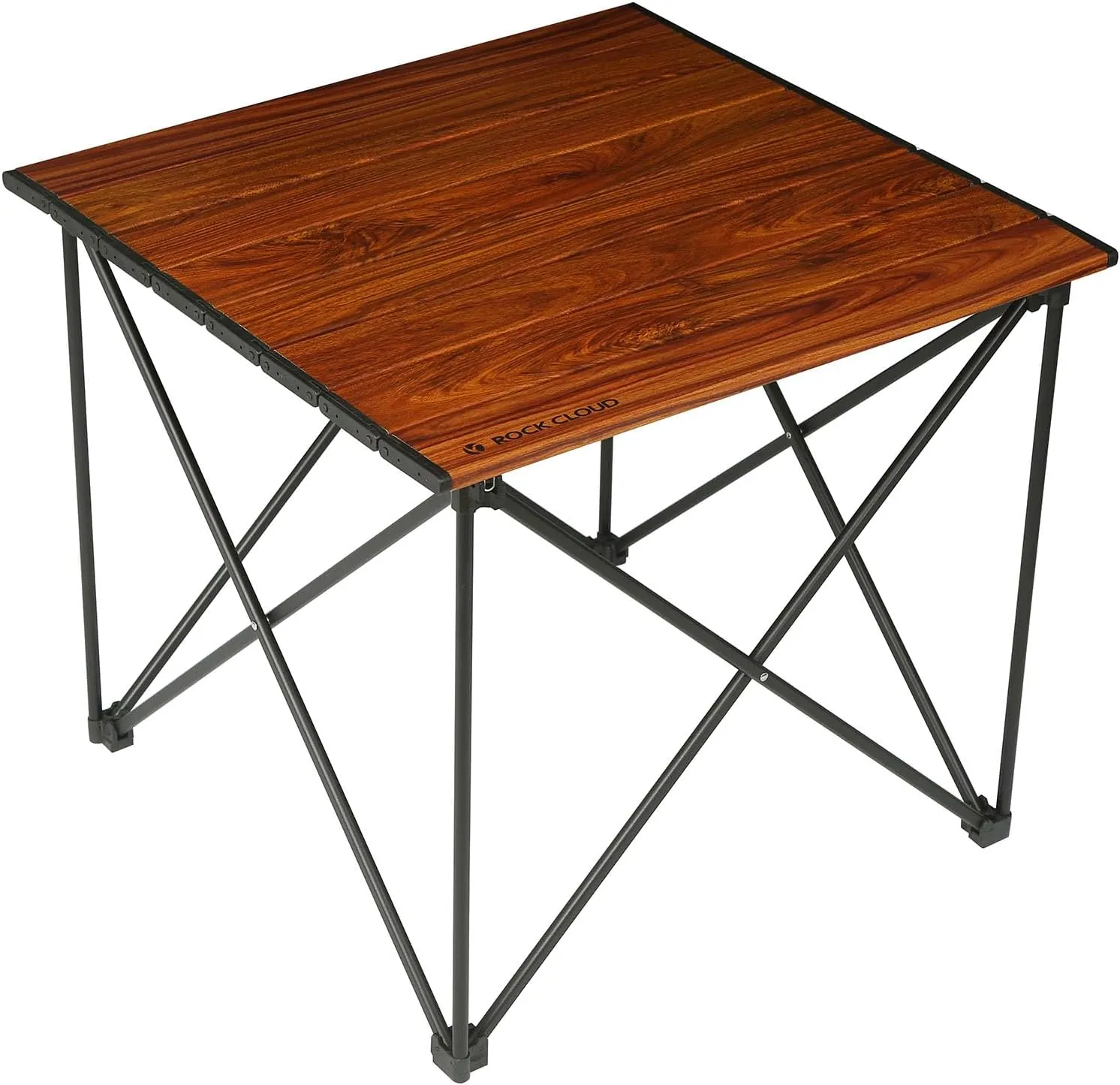 ROCK CLOUD Portable Camping Table Ultralight Aluminum Camp Table Folding Compact Beach Table for Camping Hiking Backpacking Outdoor Picnic, Reinforced Frame Medium