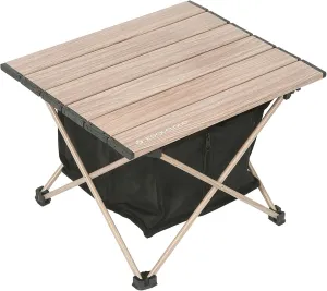 ROCK CLOUD Portable Camping Table Ultralight Aluminum Camp Table with Storage Bag Folding Beach Table for Camping Hiking Backpacking Outdoor Picnic