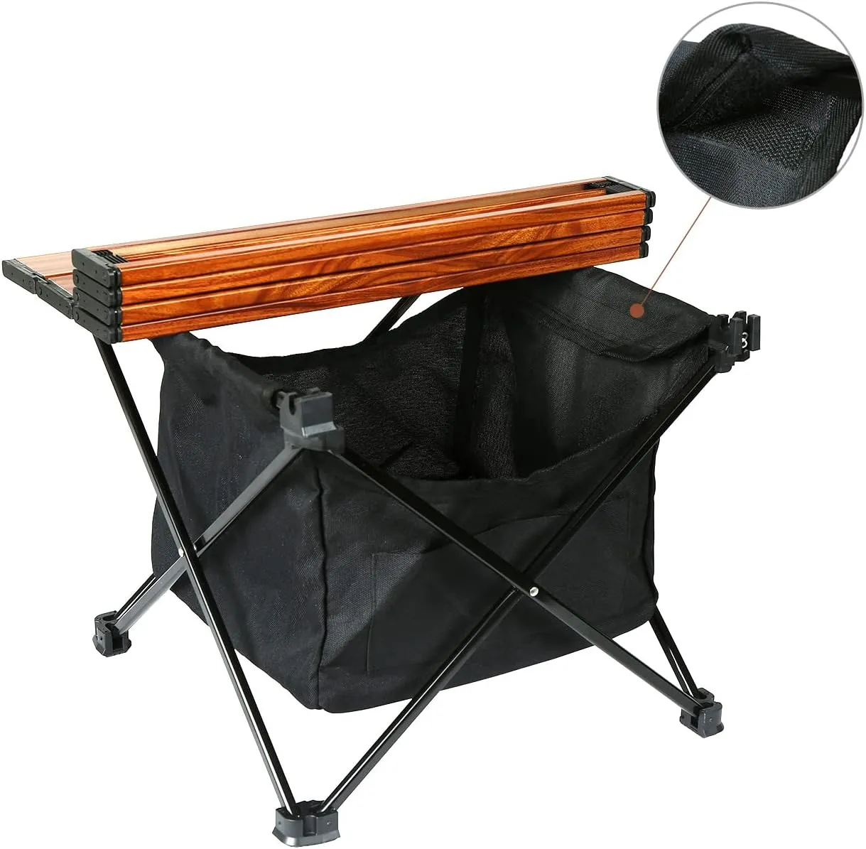 ROCK CLOUD Portable Camping Table Ultralight Aluminum Camp Table with Storage Bag Folding Beach Table for Camping Hiking Backpacking Outdoor Picnic