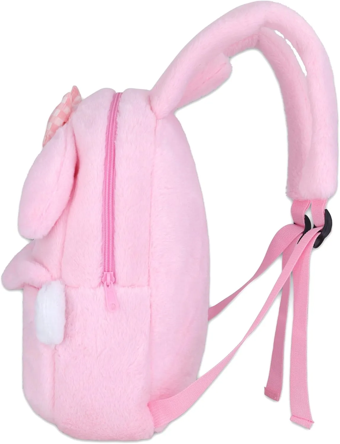 Roffatide Anime Big Ear Rabbit Cartoon Stuffed Backpack Kawaii Lolita JK Women Bag Birthday Gifts Pink