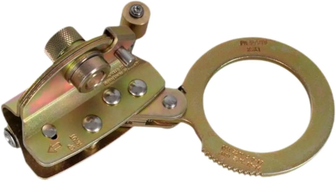 Rope Grab Ascender for 16mm Diameter Rope Stopper Hardware Sturdy 18kN Accessories Self Locking Equipment for Outdoor Sports