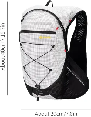 Running Backpack, Cycling Bag, Off-Road Running Backpack, 10L Marathon Running Vest Bag, Hiking Backpack