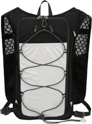 Running Backpack - Outdoor Jogging Water Bladder,Breathable & Reflective Hydration Backpack for Running and Jogging, for Runs, Cycling, Trails, Marathons