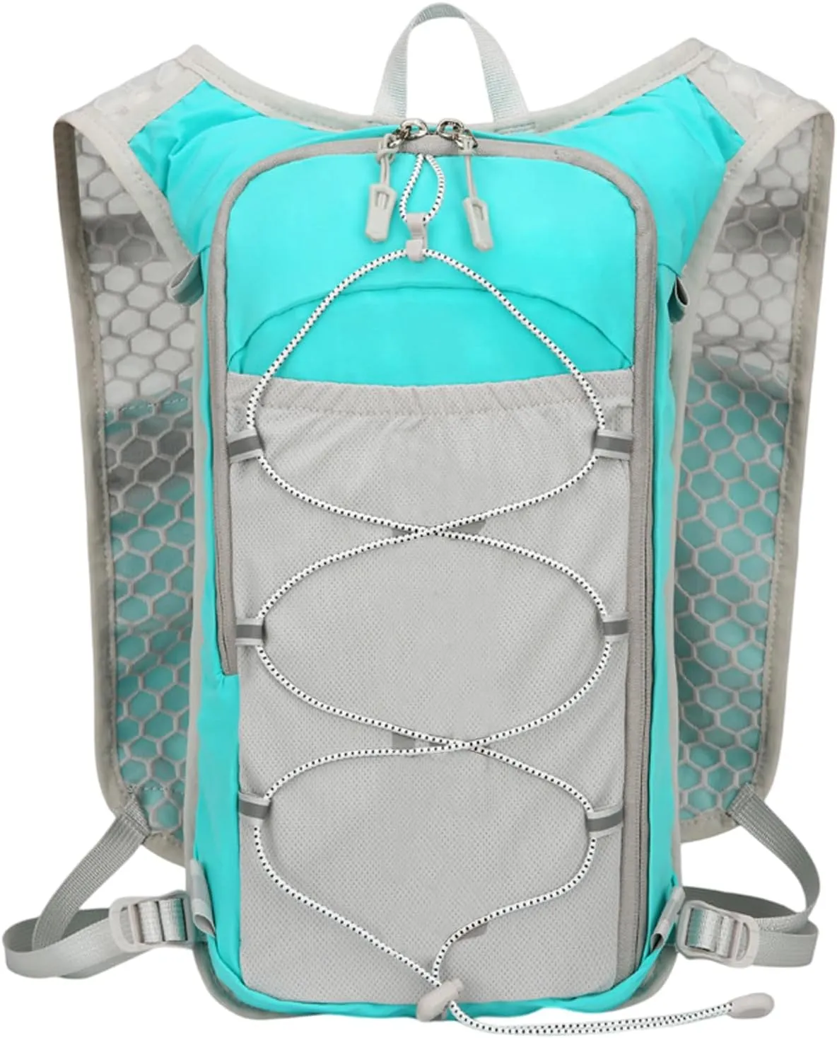 Running Backpack - Outdoor Jogging Water Bladder,Breathable & Reflective Hydration Backpack for Running and Jogging, for Runs, Cycling, Trails, Marathons