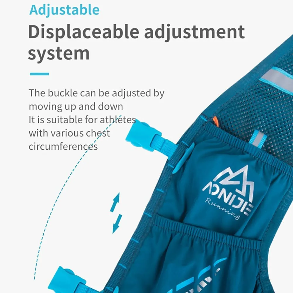 Running Hydration Vest Comfortable & Adjustable Hydration Backpack for Running Hiking Climbing Cycling Hydration Pack Vest
