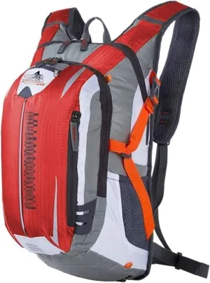 Running Hydration Vest with Water Bladder, Lightweight Multi-Compartment Backpack for Cycling, Hiking, Running, Climbing & Camping