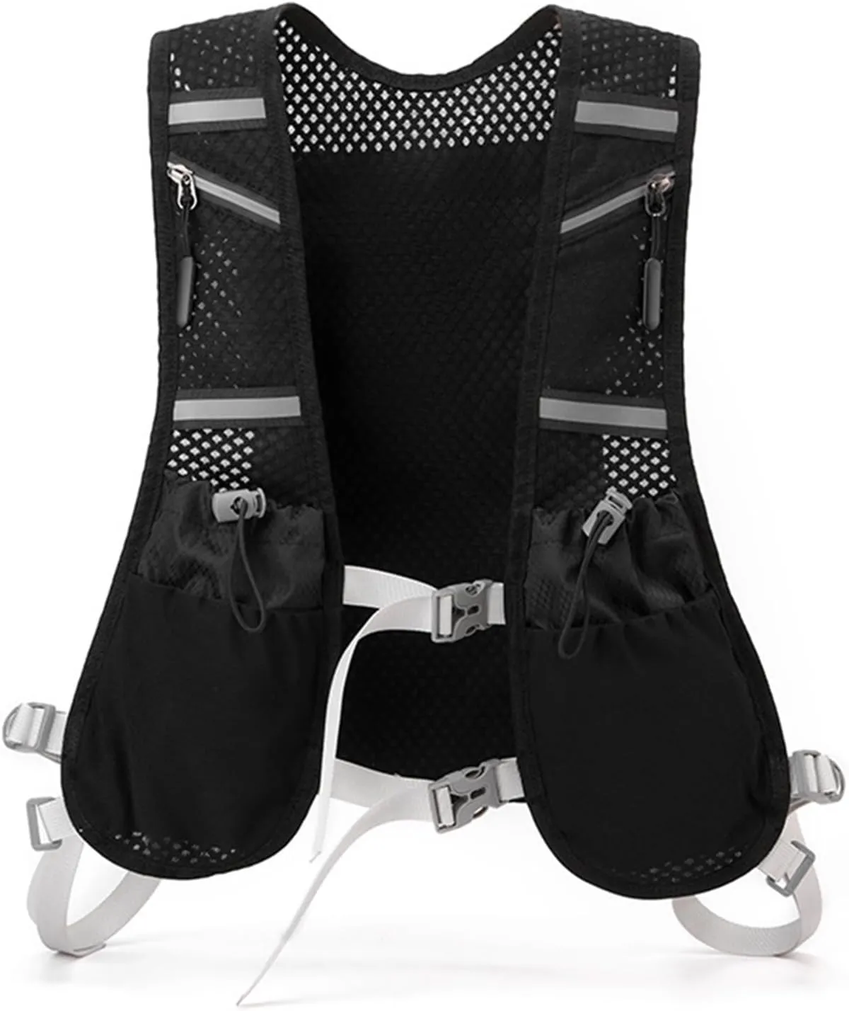 Running Vest Hydration Running Vest Running Phone Holder Vest Multi-Pockets Lightweight Cycling Backpack for Trail Running Marathons for Running