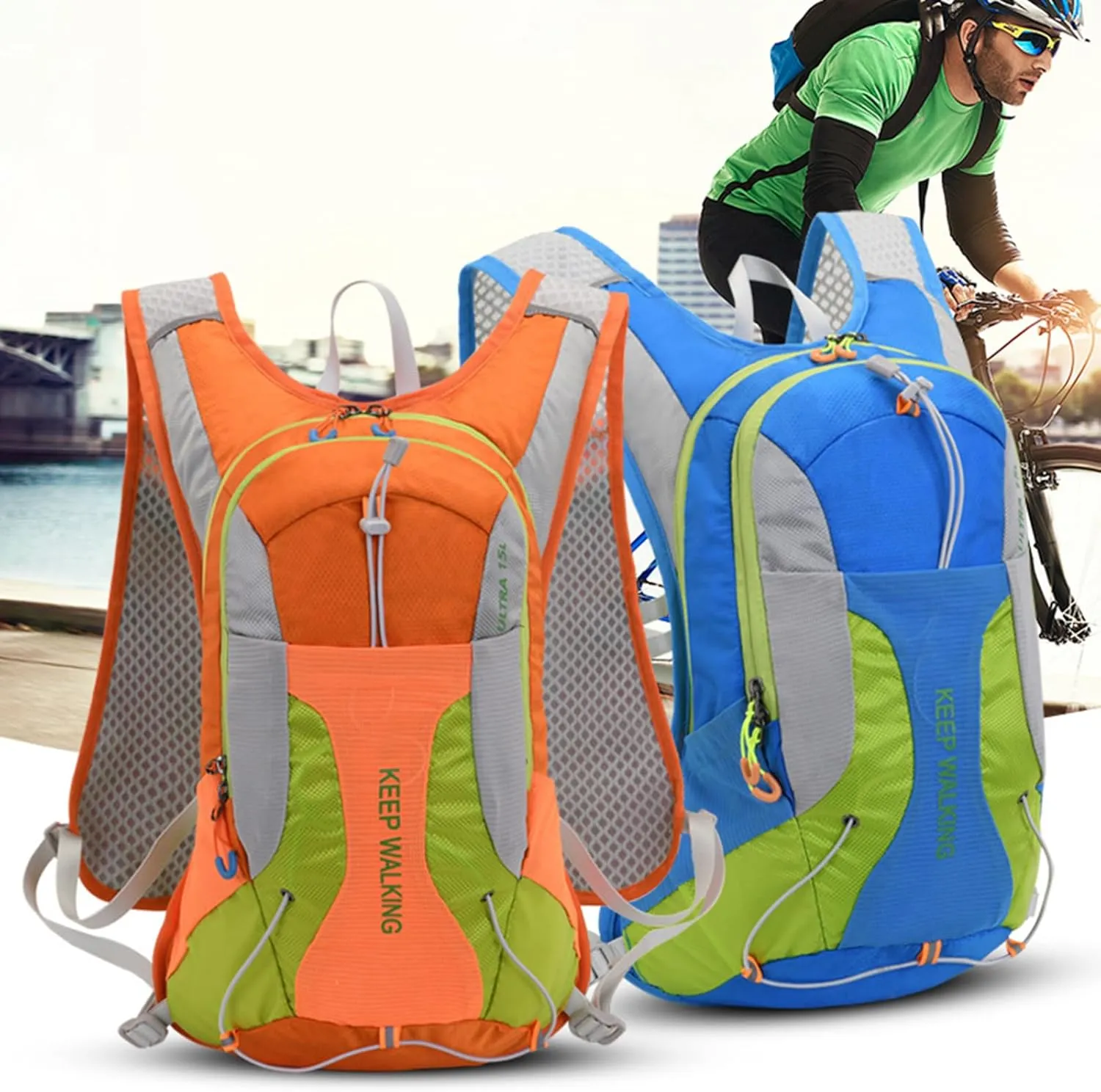 Running Vest Hydrations Backpack Travel Backpack Large Capacity Backpack Hiking Backpack Running Backpack For Outdoor