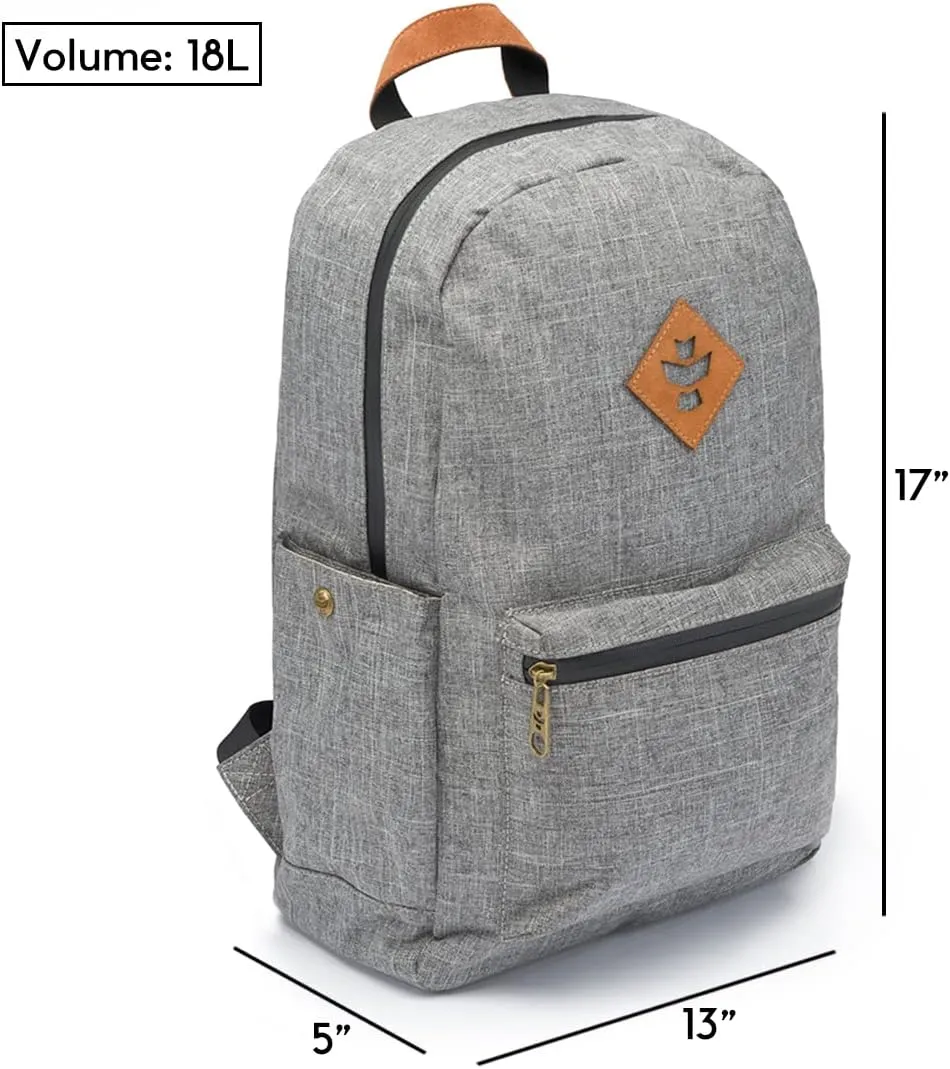 RV30020 The Escort Plant Germination Backpack, Crosshatch,Crosshatch Grey,Large
