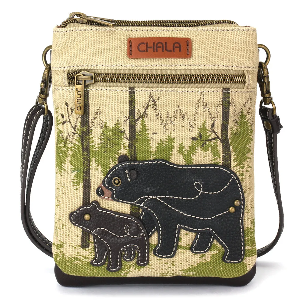 Safari Double Pocket Xbody - Bear